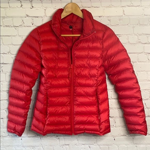 red sack winter jacket